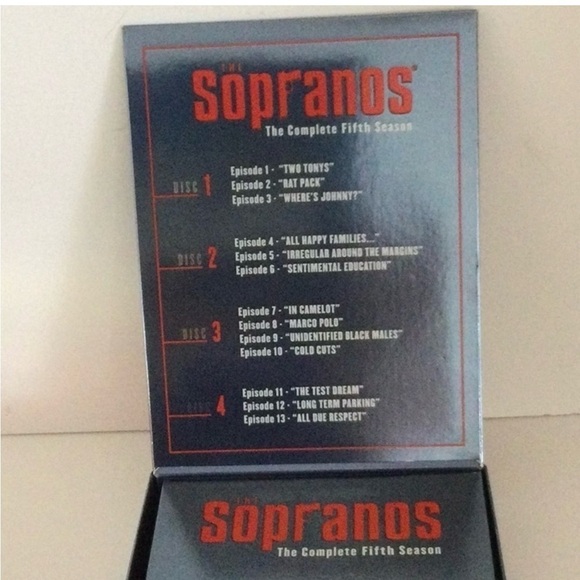 All 5 Seasons of The Sopranos all 20 DVD’s Pre Owned but like new - Picture 11 of 13